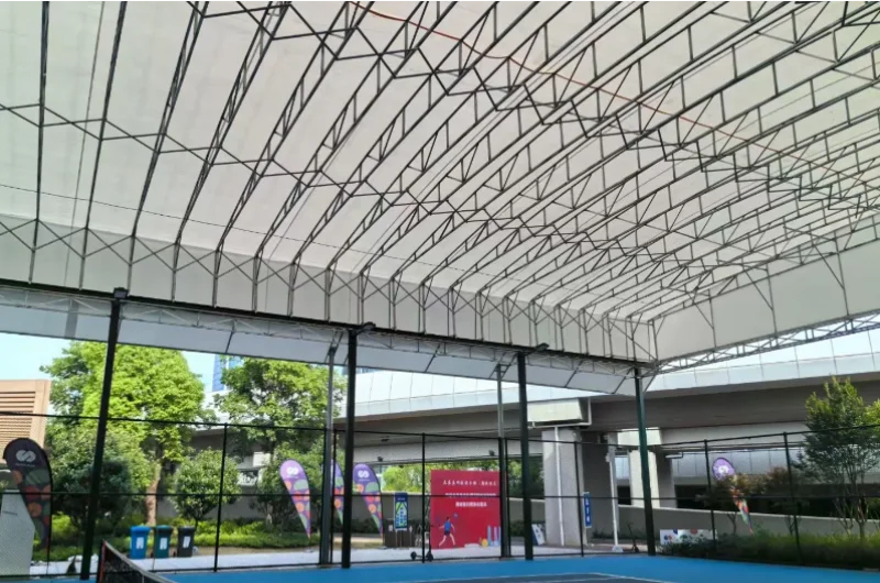 Tensile Membrane Structure Tents Indoor Badminton Court Tensile Membrane Structure Tents Indoor Badminton Court