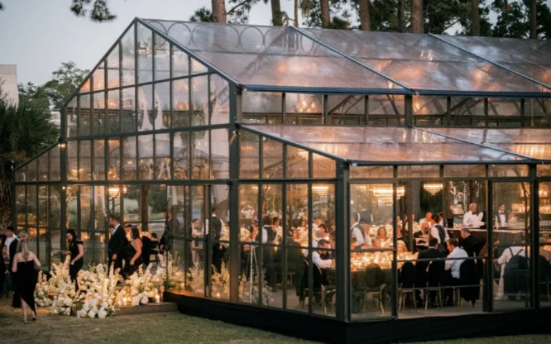Orangery Tent wedding