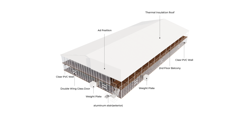 double decker tent mold gaxtent