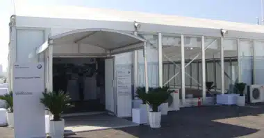 Gaxtent Hoop buildings Entrance Ramp