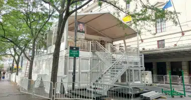 Gaxtent Military Storage Staircase