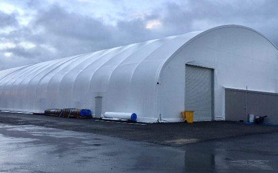 Portable Arched Storage Tent