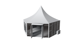 Portable Peak Warehouse Tent