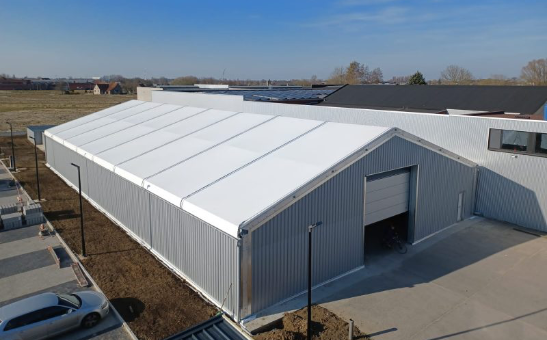 Portable Peak Warehouse Tent