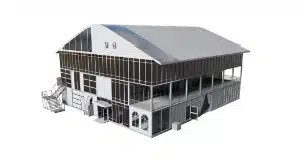 carpa de tres pisos