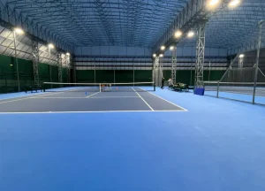 Badminton Court -Electric Push-Pull Tent