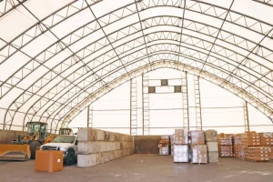 temporary commercial storage tent