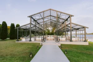 Atrium Tent Wedding