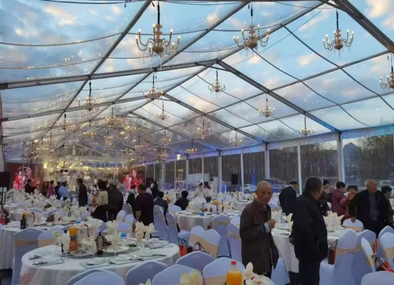 Carpa de cristal para bodas