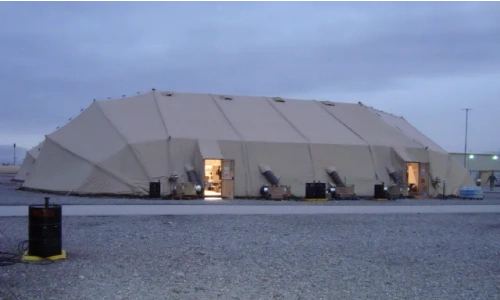 Military Clamshell canvas Tent