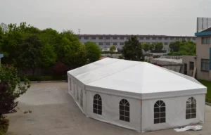 Polygon Aluminum Tent for Temporary Reception Space